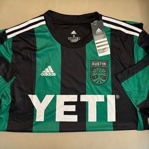 Austin FC Jersey, medium. Adidas, YETI